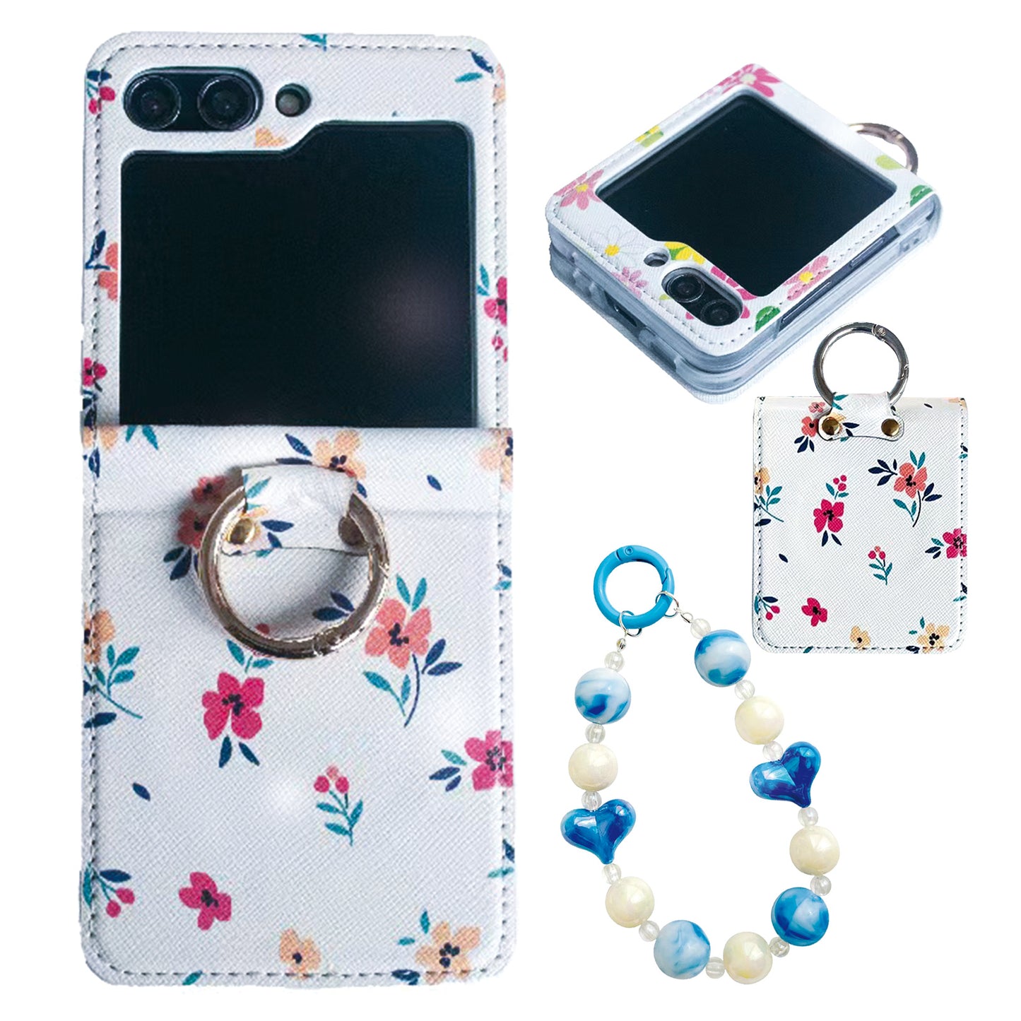 Fashion Floral Case for Samsung Galaxy Z Flip 6 2024