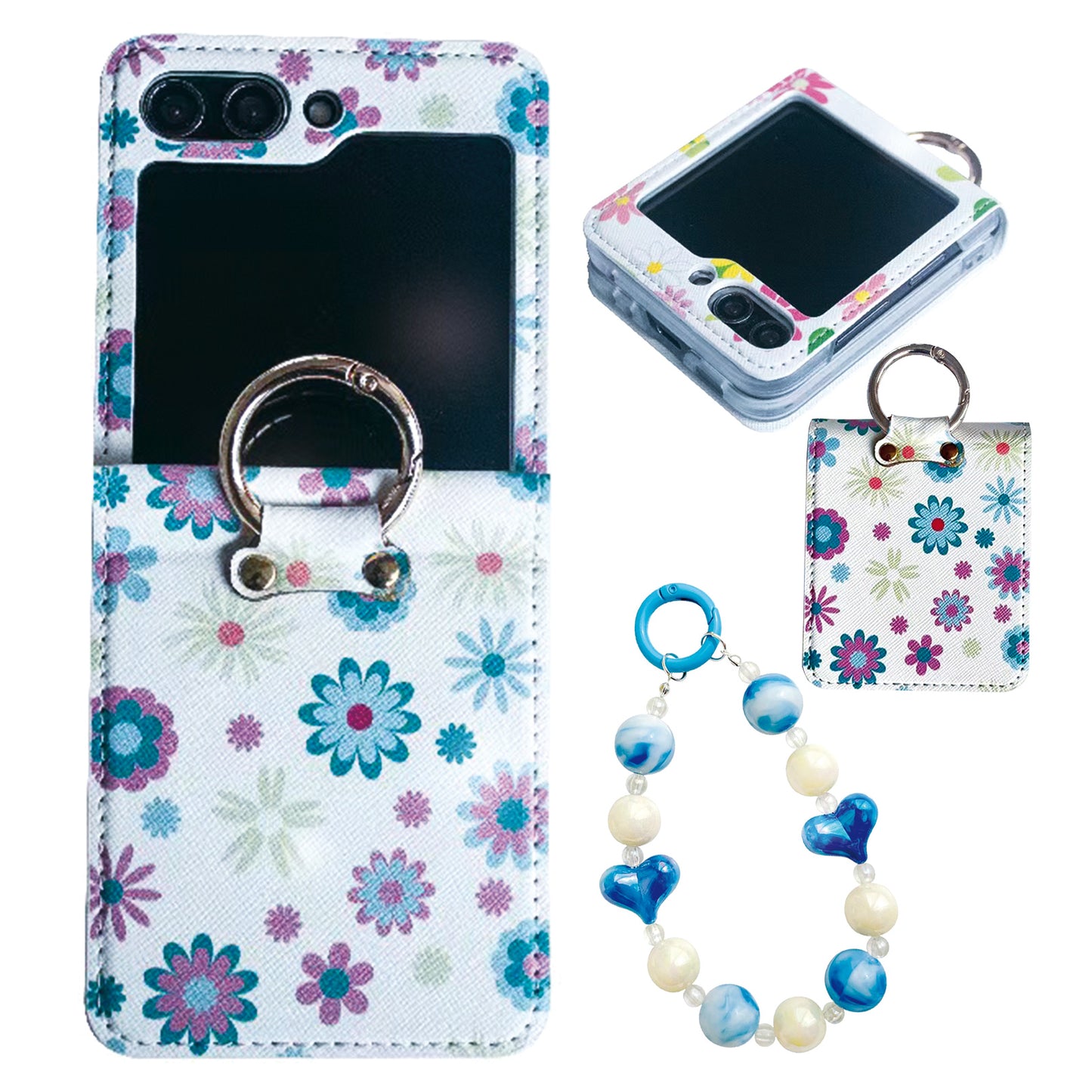 Fashion Floral Case for Samsung Galaxy Z Flip 6 2024
