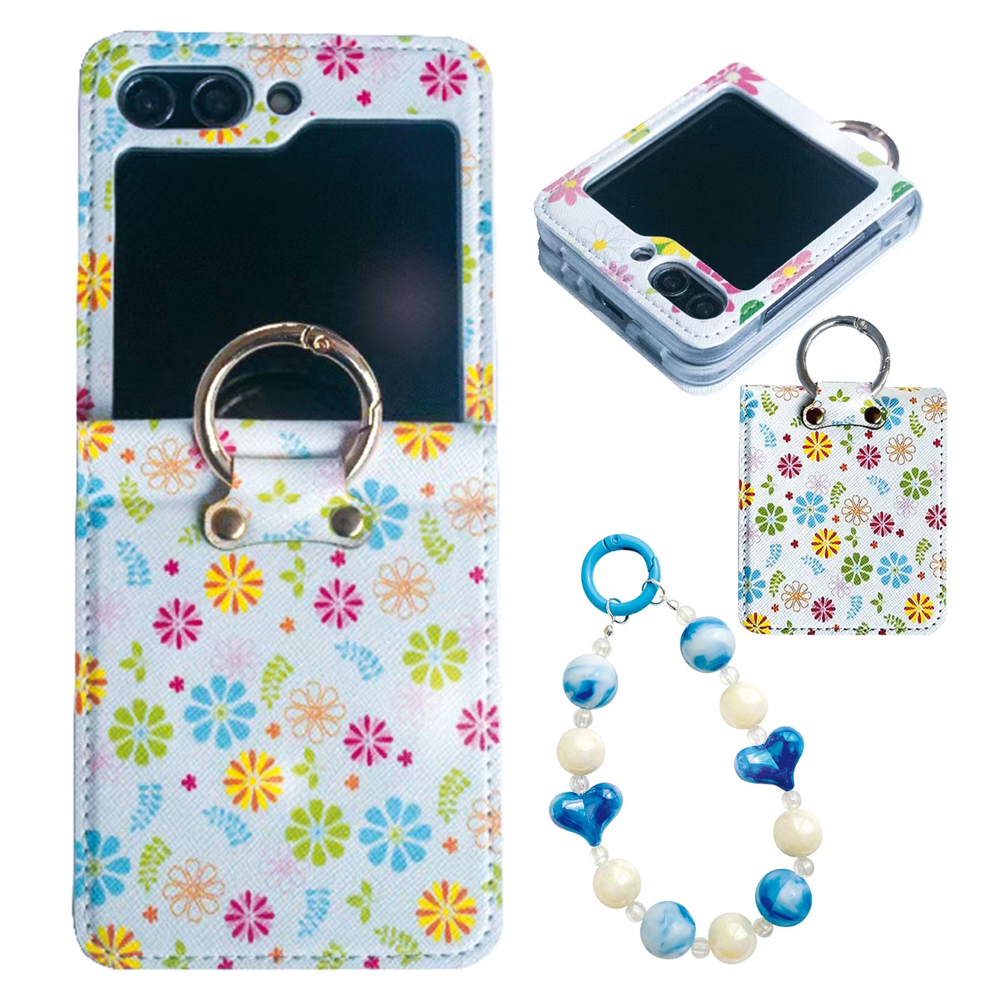 Fashion Floral Case for Samsung Galaxy Z Flip 6 2024